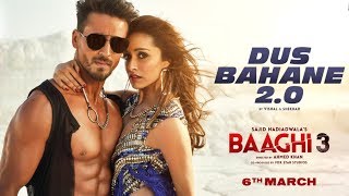 First Look Out Very Soon Of Tiger Shroff Movie Baaghi 3 Song Dus Bahane