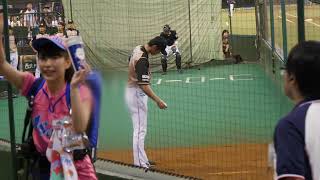 北海道日本ハムファイターズ 大谷翔平投球練習（Los Angeles Angels , Shohei Ohtani pitching）