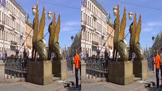 VR 3D фильмы - С.Петербург, Петродворец, Валдай в 3D - Документальное кино в 3D