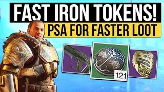 Destiny 2 | FAST IRON BANNER TOKENS! - Easiest Way to Get Iron Banner Tokens (Multiple Characters)