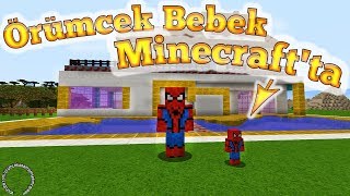 Örümcek Bebek Minecraft'ta Örümcek Çocuk ile Macerası Çizgi Film Gibi Yeni Bölüm