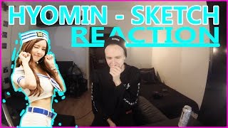 HYOMIN (T-ARA) - SKETCH MV REACTION (OMG HYOMIN!? Y U SO HOT!?)