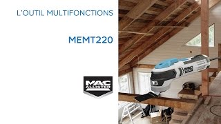Outil multifonctions MEMT220 220W MAC ALLISTER (654883) Castorama