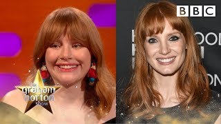 Could Jessica Chastain be Bryce Dallas Howard's twin? - BBC
