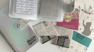 Organizando mis Placas con BeautyBigBang - Estuches Holo para Placas de Estampar Uñas