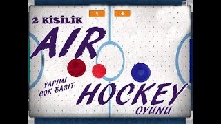 SCRATCH OYUN YAPIMI | AİR HOCKEY ( BUZ HOKEYİ ) OYUNU YAPIMI | SCRATCH TUTORİAL