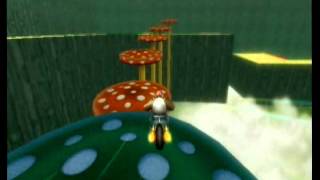 マリオカートWii CT キノコピークスバグ？見えないキノコ
