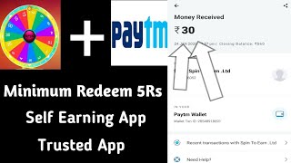 Spin and Earn  paytm cash with proof tamil | new paytm earning app 2020 tamil | Paytm Earnings Tamil