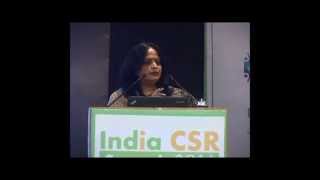 India CSR Summit- Gayatri Subramaniam on Role of NGOs in CSR