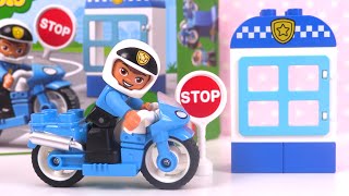 Lego Duplo Jeu de Construction Police Moto
