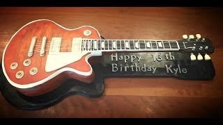 How To Make A Guitar Cake