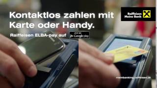 Kontaktlos bezahlen mit Handy und Karte (Raiffeisen, Marcel Hirscher, PreRoll 2016)