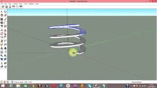 Google Sketchup Tutorial Complex Spiral Ramp