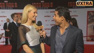 Gwyneth Paltrow Wows in Sexy See-Thru at 'Iron Man 3' Premiere