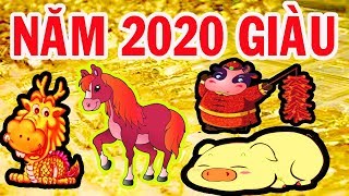 4 CON GIÁP Năm 2020 GIÀU NHANH CHÓNG MẶT, Làm Một Hưởng Mười, 100 Tỷ Cầm Tay,Tài Lộc Vượng Phát