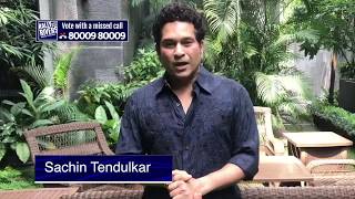 Sachin Tendulkar on Rally For Rivers