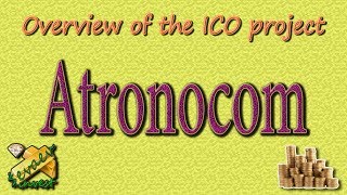 Atronocom / ICO overview of the company.