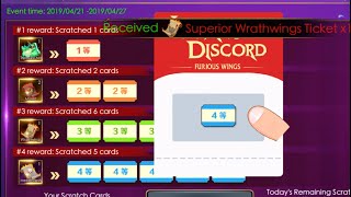 Legacy of Discord: Easter Test spend 15K Diamonds & 15x Lucky Scratch Off