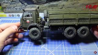 Сборка Камаз-4310 (ICM) часть 12. Финал.