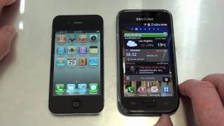 iPhone 4 Vs Samsung Galaxy S Video Review Part 1
