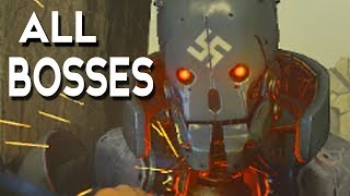 Wolfenstein 2 The New Colossus - All Bosses / Boss Fights + Ending