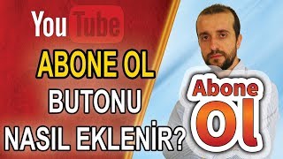 ABONE OL BUTONU ABONE OL RESMİ EKLEME MARKA BİLİNCİ OLUŞTURMA YOUTUBE EĞİTİM SETİ #5