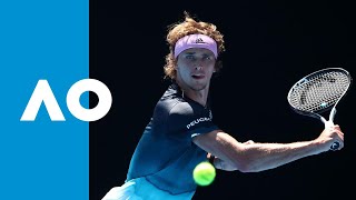 Alexander Zverev v Milos Raonic first set highlights (4R) | Australian Open 2019