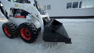 Минипогрузчик и навесное оборудование  Bobcat S18