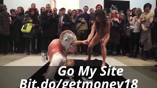 Perfoming Body Painting On Women - International Body Painting Festival 2016, Annual Day #5