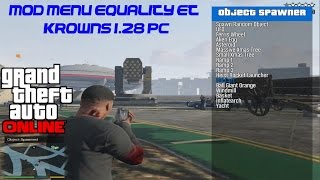 Mod menu gta v pc after patch 1.28 + download "bientot de retour"