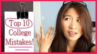 Top 10 College Mistakes! (Freshman Year)