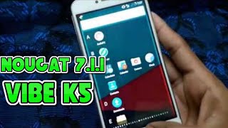 ANDROID 7.1.1 NOUGAT ROM FOR LENOVO VIBE K5