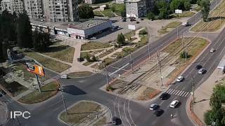 Момент ДТП у Силуэта