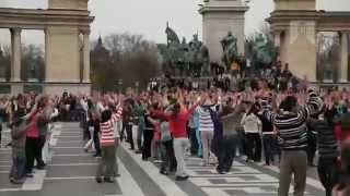 Христианский Флешмоб, Будапешт.Resurrection Sunday Dance, Budapest, Hungary