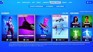 FORTNITE SHOP di oggi 22 gennaio SOGNO, SFACCETTATA, PACCHETTO ATTREZZATURA CONGELATA e GORGOGLIANTE