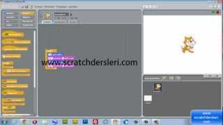Scratch Dersleri Bölüm 1, Ders 6 (Scratch Görsel Eğitim Seti)