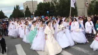 Парад невест в Ковдоре на 10-летие ЕвроХима