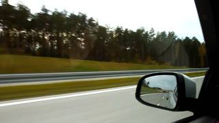 Польша: Автобан Варшава - Берлин Часть 2 , ноябрь 2012