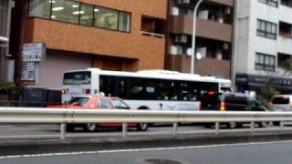 都営バス走行映像 三菱ふそうエアロスター KC-MP747K B-F455