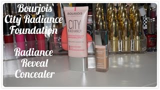 REVIEW: Bourjois City Radiance Foundation & concealer