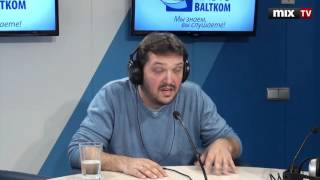 Главный редактор израильского 9 канала Сергей Хиршфельд в программе "Вопрос с пристрастием". MIX TV