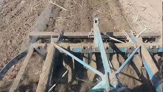 Дисковая борона БДФ 2,4 и трактор МТЗ 892 дисковка продолжение
