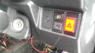 JIMNY ジムニー　JA11 JA22 ハザードスイッチ移設