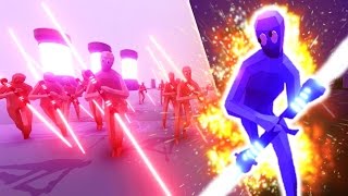 EPIC LIGHTSABER BATTLES! | Totally Accurate Battle Simulator