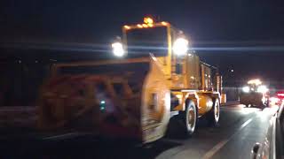 6 Massive Oshkosh Snow Blowers in a Convoy!