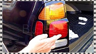 █ КАК ЗАМЕНИТЬ ЛАМПЫ задего фонаря на ... Replacement lamps, Mitsubishi Pajero Sport