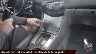 PT2 How to replacement 2003 2004 2005 2006 2007 Honda Accord Radio Stereo CD player REPLACE INSTALL