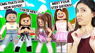 We Met Our EVIL STEP SISTER For The First Time and We HATE HER! (Roblox Roleplay)
