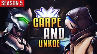 82% Genji Win Rate -  CARPE w/ UNKOE Are Unstoppable [S5 TOP 500]