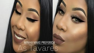 MINHA MAKE FAVORITA, super fácil de fazer.